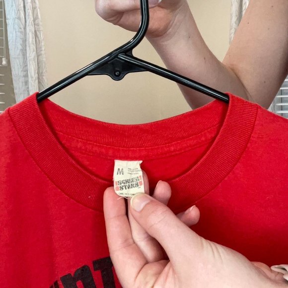 Vintage 1980's Hunterdon Central Regional High School Red Devils T-Shirt - Picture 6 of 6